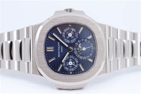 patek philippe nautilus ewiger kalender|Nautilus Perpetual Calendar White Gold 5740/1G.